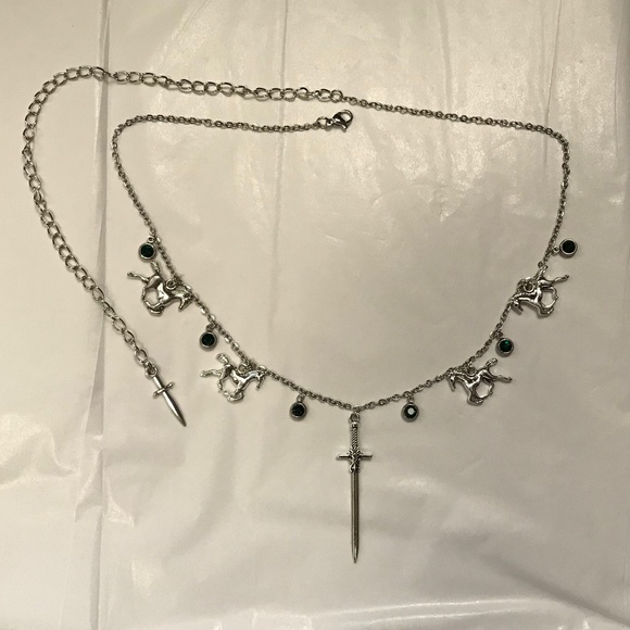 Éowyn's Necklace Lord of the Rings Warrior of Rohan Handmade Necklace, Sword - Picture 13 of 16